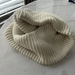 Merona Cream Knit infinity Scarf